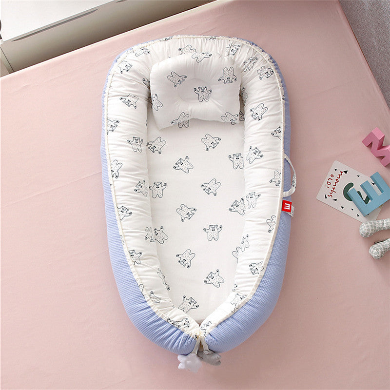 Breathable Foldable Portable Baby Crib
