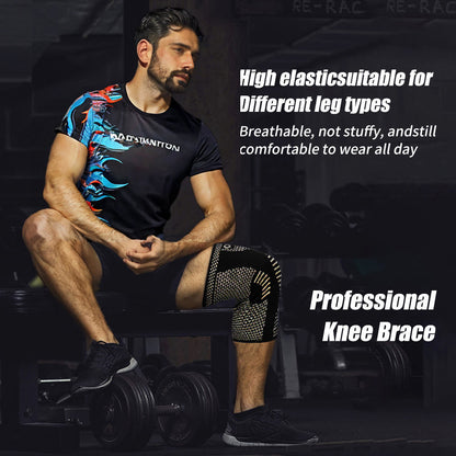 1 Pair Copper Knee Pads for Sports