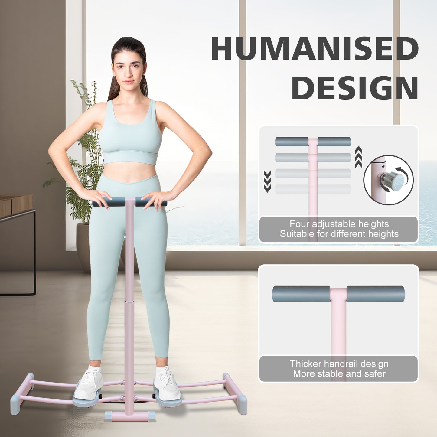 Foldable Ski Machine Trainer