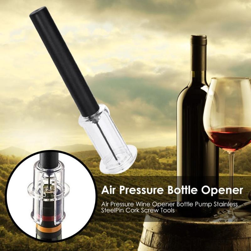 4-Piece Air Pressure Wine Opener Set