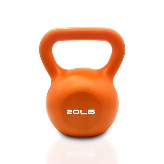20lbs Vinyl Coated Kettlebell Set
