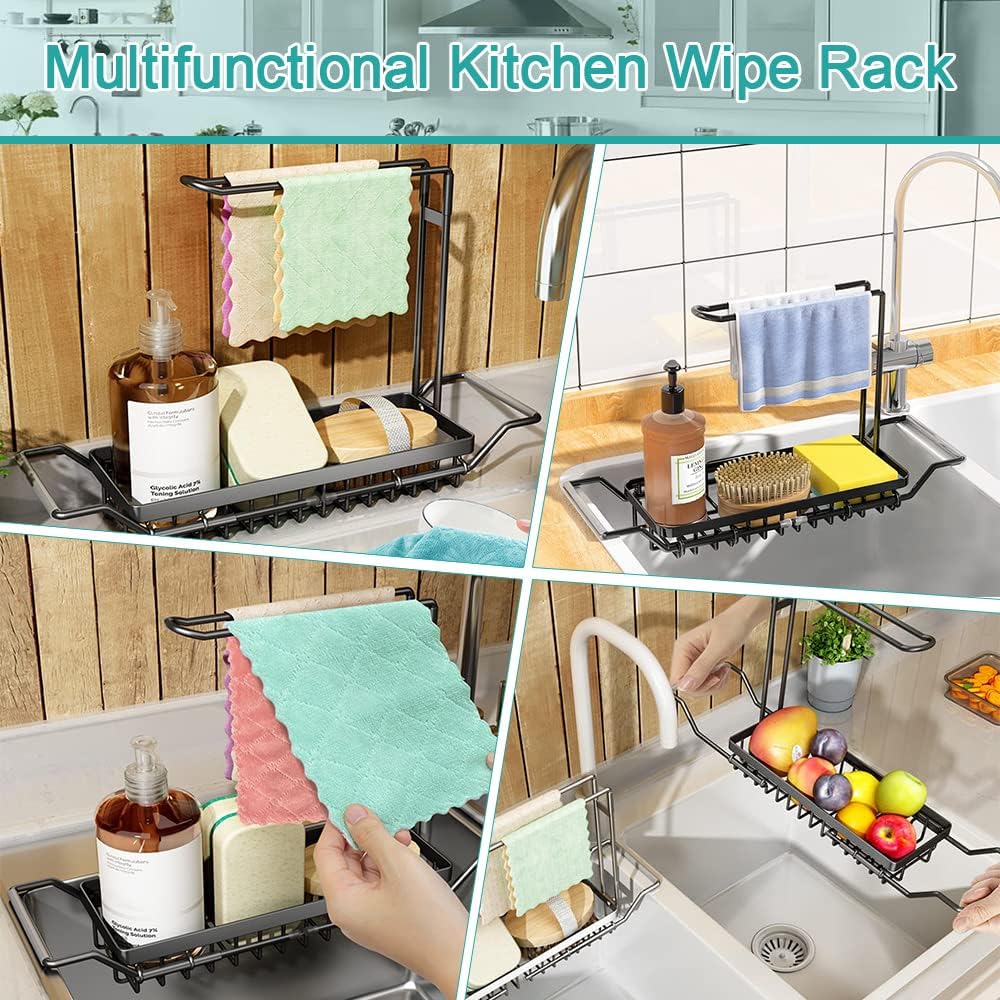 Expandable Stainless Steel Sink Caddy