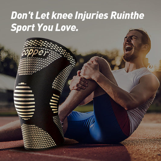 1 Pair Copper Knee Pads for Sports