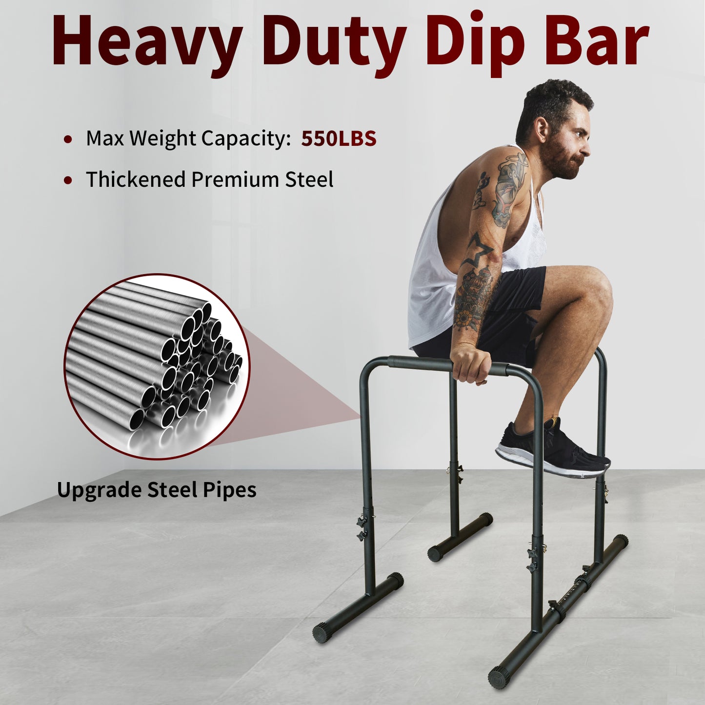 Power Tower Pull-Up & Dip Station