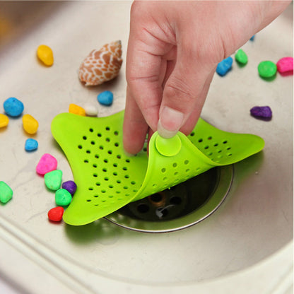 3-Pack Starfish Silicone Sink & Drain Strainers