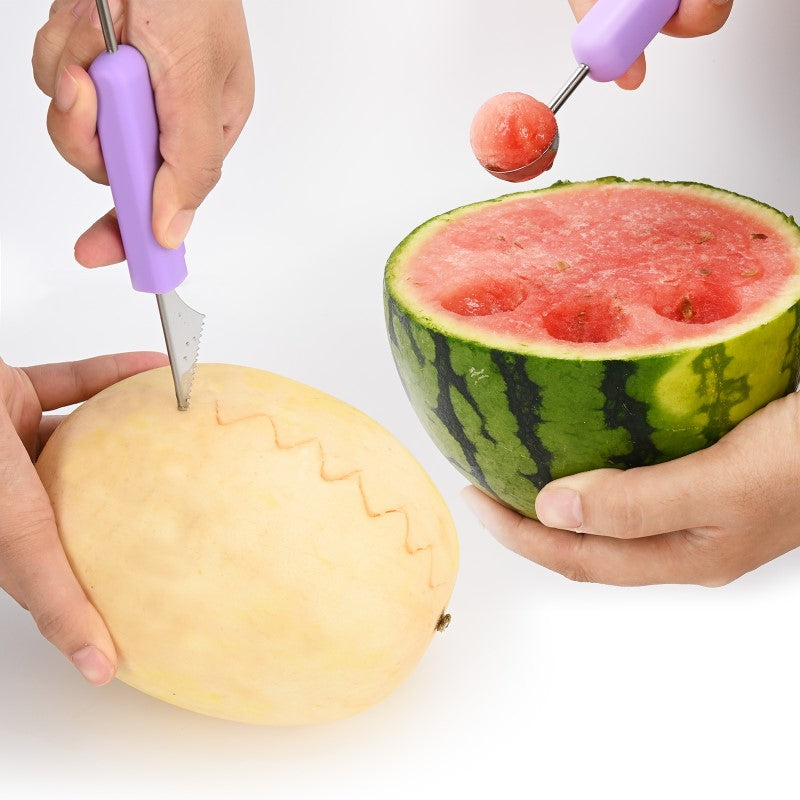 4-in-1 Stainless Steel Watermelon Cutter