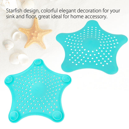 3-Pack Starfish Silicone Sink & Drain Strainers