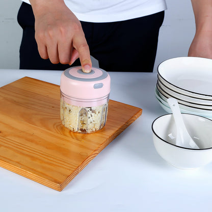 Mini Cordless Electric Garlic Chopper