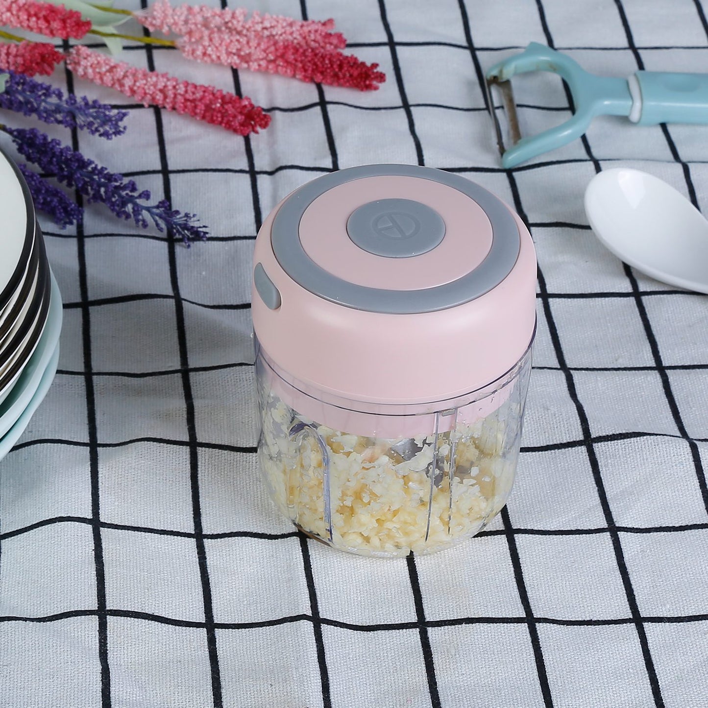 Mini Cordless Electric Garlic Chopper