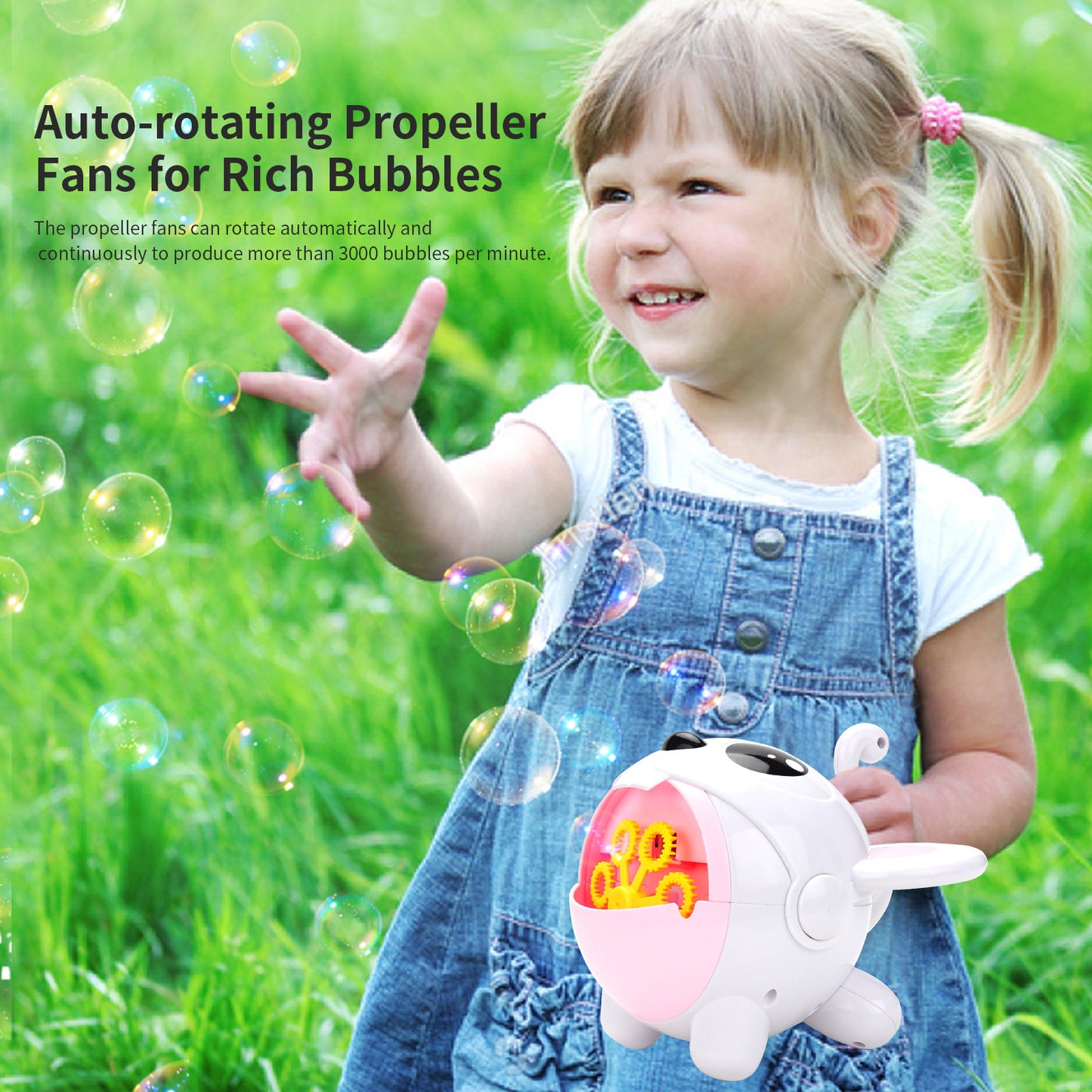 Automatic outdoor soap Bubble Machine