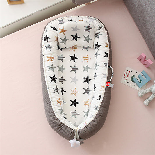 Breathable Foldable Portable Baby Crib