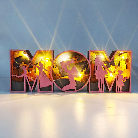 Mothers and Father's Day Wooden Decoration Crafts