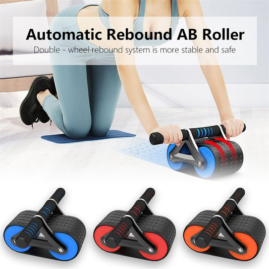Double Rebound Abdominal Wheel Exerciser
