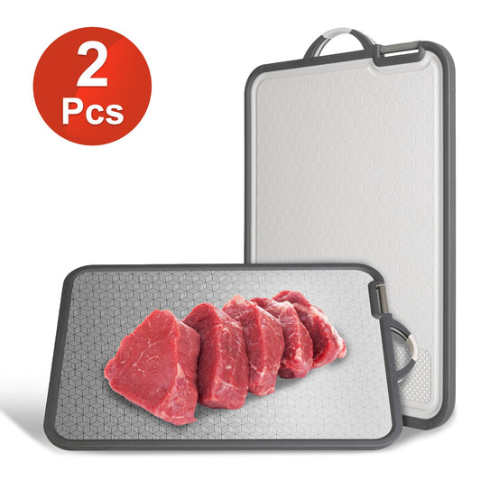 2-Piece Double-Sided Cutting Board Set