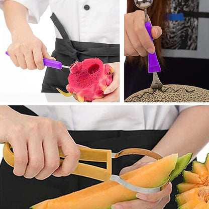 4-in-1 Stainless Steel Watermelon Cutter