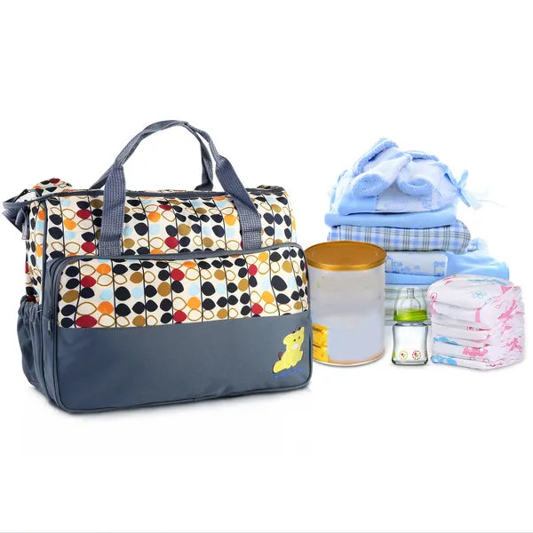 5-Piece Baby Diaper Bag Set with Changing Pad