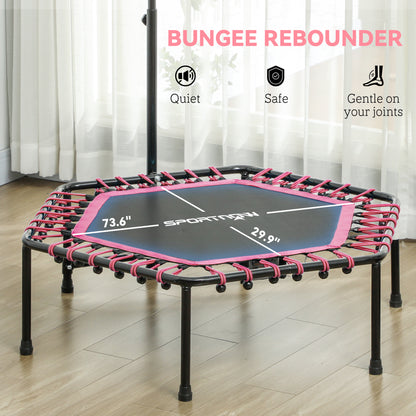 45" Rebounder Trampoline with Handle & LED