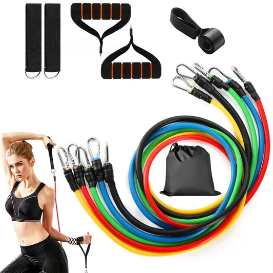 11-Piece Resistance Band Tube Set