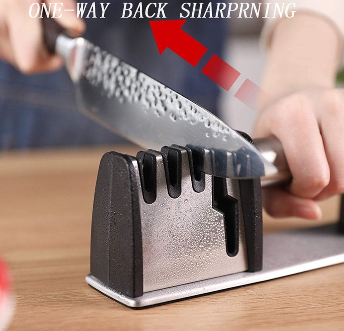 4-in-1 Kitchen Knife & Scissor Sharpener