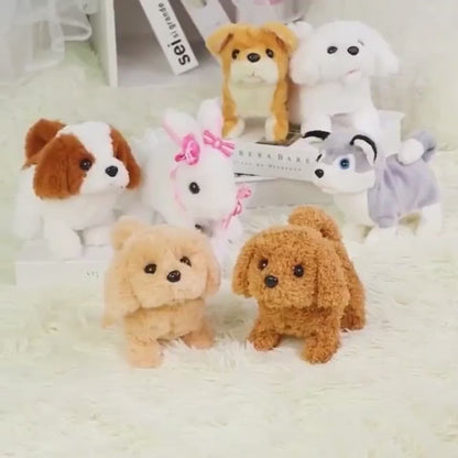 Children's Electric Animal Plush Toys Corgi Teddy 